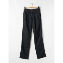 CLOSED - Pantalon droit noir en coton - Femme - Taille 34 - Modz