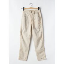 CLOSED - Pantalon droit beige en coton - Femme - Taille 34 - Modz