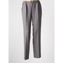BRANDTEX - Pantalon droit gris en polyester - Femme - Taille 40 - Modz