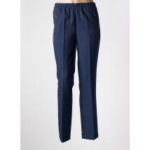 BRANDTEX - Pantalon slim bleu en polyester - Femme - Taille 44 - Modz