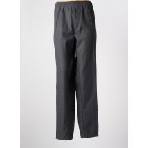 PIERRE D'ARLANC - Pantalon droit gris en polyester - Femme - Taille 48 - Modz