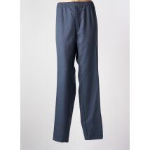 PIERRE D'ARLANC - Pantalon droit bleu en polyester - Femme - Taille 50 - Modz