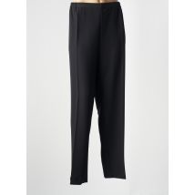 GEVANA - Pantalon droit noir en polyester - Femme - Taille 46 - Modz