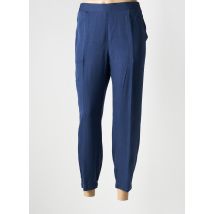 MASSANA - Pantalon chino bleu en polyester - Femme - Taille 42 - Modz