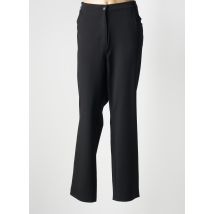 PIONEER - Pantalon droit noir en viscose - Femme - Taille 52 - Modz