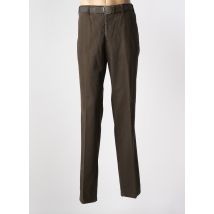 LUIGI MORINI - Pantalon chino vert en coton - Homme - Taille 52 - Modz