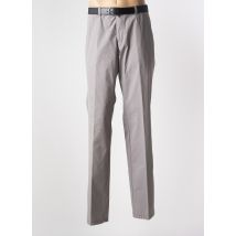 LUIGI MORINI - Pantalon chino gris en coton - Homme - Taille 52 - Modz