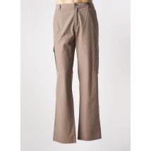 COFOX - Pantalon droit beige en coton - Homme - Taille 54 - Modz