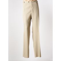 PIERRE D'ARLANC - Pantalon droit beige en polyester - Homme - Taille 64 - Modz