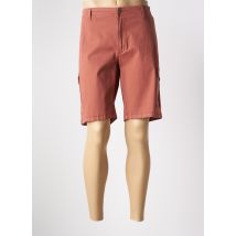 JOST - Bermuda rouge en coton - Homme - Taille 52 - Modz