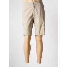 CAMBRIDGE - Bermuda beige en coton - Homme - Taille 50 - Modz
