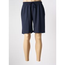 MSN - Bermuda bleu en coton - Homme - Taille 46 - Modz