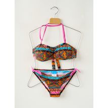 LAGON BLEU - Maillot de bain 2 pièces noir en polyamide - Fille - Taille TU - Modz