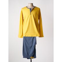 CHRISTIAN CANE - Pyjama jaune en coton - Homme - Taille 48 - Modz