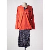 CHRISTIAN CANE - Pyjama orange en coton - Homme - Taille 48 - Modz