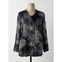 CHALOU - Chemisier noir en viscose - Femme - Taille 46 - Modz