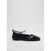 REQINS - Ballerines noir en cuir - Femme - Taille 41 - Modz