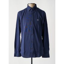 GANT - Chemise manches longues bleu en elasthane - Homme - Taille L - Modz
