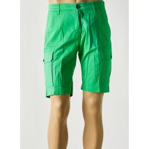 PIERRE CARDIN - Bermuda vert en coton - Homme - Taille W33 - Modz