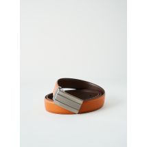 ELIOS - Ceinture marron en cuir - Homme - Taille TU - Modz