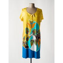 EGATEX - Chemise de nuit jaune en viscose - Femme - Taille 44 - Modz