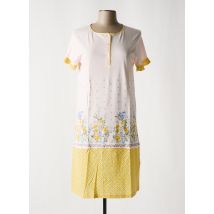 BISBIGLI - Chemise de nuit rose en coton - Femme - Taille 40 - Modz