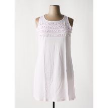 BISBIGLI - Chemise de nuit rose en coton - Femme - Taille 48 - Modz