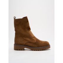 REQINS - Bottines/Boots marron en cuir - Femme - Taille 41 - Modz