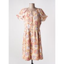 ATELIER REVE - Robe mi-longue beige en viscose - Femme - Taille 38 - Modz