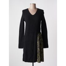 MARC CAIN - Robe pull noir en laine vierge - Femme - Taille 36 - Modz