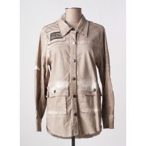 NÜ - Veste casual beige en coton - Femme - Taille 36 - Modz