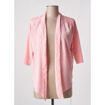 MARC CAIN - Veste casual rose en coton - Femme - Taille 36 - Modz