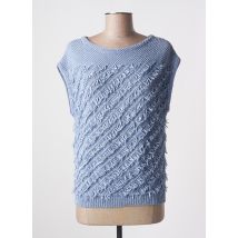 MARC CAIN - Pull bleu en coton - Femme - Taille 36 - Modz