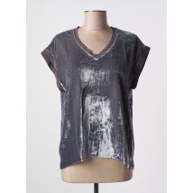 LAUREN VIDAL - Top gris en polyamide - Femme - Taille 36 - Modz