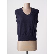 LA FEE MARABOUTEE - Pull bleu en viscose - Femme - Taille 36 - Modz