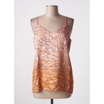 NÜ - Top marron en viscose - Femme - Taille 44 - Modz
