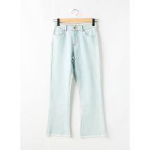 I.CODE (By IKKS) - Jeans coupe droite bleu en coton - Femme - Taille 34 - Modz