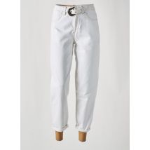 LIU JO - Jean coupe Mom beige en coton - Femme - Taille W26 - Modz