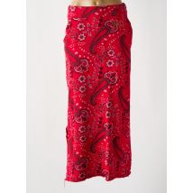 IMPREVU - Jupe longue rouge en coton - Femme - Taille 34 - Modz