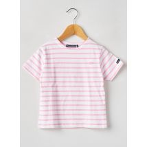 WEEK END A LA MER - T-shirt rose en coton - Fille - Taille TU - Modz