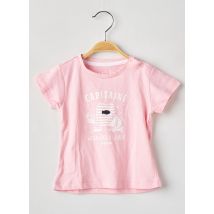 WEEK END A LA MER - T-shirt rose en coton - Fille - Taille TU - Modz