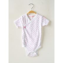 WEEK END A LA MER - Body rose en coton - Fille - Taille TU - Modz