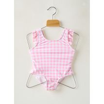 WEEK END A LA MER - Maillot de bain 1 pièce rose en polyamide - Fille - Taille TU - Modz