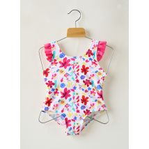 WEEK END A LA MER - Maillot de bain 1 pièce blanc en polyamide - Fille - Taille TU - Modz