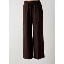 LE FABULEUX MARCEL DE BRUXELLES - Pantalon large marron en polyester - Femme - Taille 42 - Modz