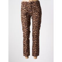 MNG - Pantalon 7/8 marron en viscose - Femme - Taille 40 - Modz