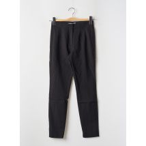 MNG - Pantalon slim noir en coton - Femme - Taille 32 - Modz