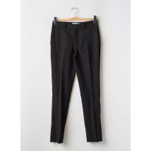 MNG - Pantalon droit noir en polyester - Femme - Taille 36 - Modz