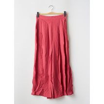 MNG - Pantalon large rouge en viscose - Femme - Taille 36 - Modz
