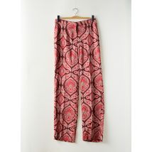 MNG - Pantalon large rouge en polyester - Femme - Taille 42 - Modz